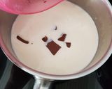 Foto langkah ke 4 dari resep Panna Cotta Chocolate & Vanilla.
