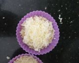 A picture of step 3 of Kunafeh.