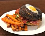 Krémsajtos bagel édesburgonyával recept fázis 12 fotója
