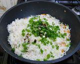 A picture of step 6 of Fried Rice.