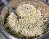 Une image de l'étape 5 de Flan de panais et courgettes à la crème et persil.