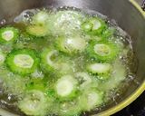 A picture of step 4 of Bittergourd Tuvar dal Curry.
