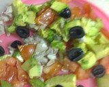 Foto del paso 4 de la receta: Ensalada de pollo, aguacate y pasta