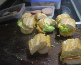 Foto del paso 5 de la receta: Mini bocatas de queso fresco y mortadela