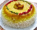 عکس مرحله 2 از دستور پلو کدو حلوایی با مرغ خوشمزه و مجلسی به روش اصلی