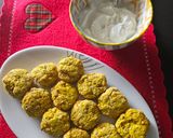 Foto del passaggio 5 della ricetta Polpette di ceci e ricotta con salsa allo yogurt