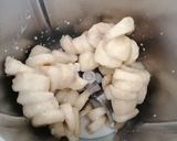 Une image de l'étape 2 de Glace banane pépites de chocolat thermomix.