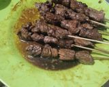 Foto langkah ke 2 dari resep 38. Sate Kambing Sambal Kecap.