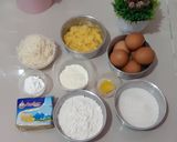 Foto langkah ke 1 dari resep Bolu tape keju.