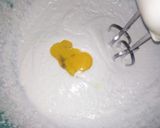 A picture of step 2 of Tutti Fruity cake.