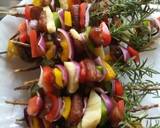 Chicken kebab barbeque#aurthors marathon recipe step 5 photo