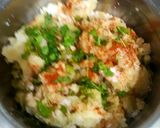 A picture of step 2 of Sago Kabab.