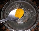 A picture of step 3 of Allu Karahi.