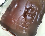 Foto langkah ke 4 dari resep 571. Puding Coklat Lapis Buah.