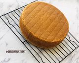 A picture of step 6 of Vanilla cake.