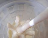 A picture of step 3 of Fluffy Lassi.