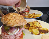 Foto del paso 4 de la receta: Hamburguesa caprichosa