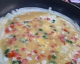 A picture of step 2 of Classic Crepe Egg roll.