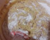 A picture of step 3 of Gajar cake.