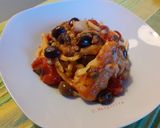 A picture of step 8 of Troccoli alla Puttanesca with Salted Cod.