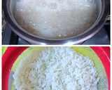 Foto del paso 17 de la receta: Yemas curadas con base de arroz jazmín y merengue salado