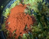 A picture of step 7 of Crab Curry.