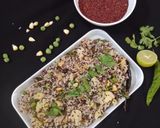 A picture of step 5 of Whole Ragi and vegetable Pulao.