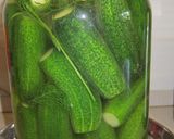 Kovászos uborka recept fázis 8 fotója
