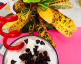 A picture of step 5 of Milo Banana shake.