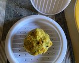 A picture of step 7 of Zucchini and Carrot Burgers.