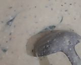 A picture of step 1 of Gujrati Kadi Chawal.
