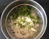 A picture of step 2 of Multigrain Thalipeeth.