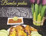 Foto langkah ke 8 dari resep Ayam bakar bumbu pedas.