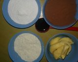 A picture of step 1 of Chocolate sauce.