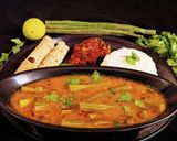 A picture of step 3 of Drumstick Dal.