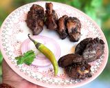 A picture of step 8 of Liver gizzard sukka.