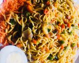 A picture of step 5 of Egg Veggies noodle 🍜by maryumms_cuisine🌸.