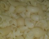 A picture of step 1 of Maggi Macaroni.