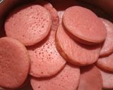 Foto langkah ke 7 dari resep Serabi red velvet with kinca durian.