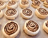 Túrós kakaós csiga recept fázis 4 fotója