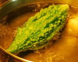 A picture of step 2 of Spicy aromatic nutritious stuffed bitter gourd in tomato sauce.