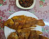 Gambar langkah 3 resipi 13:6:26 - Tilapia Goreng Bersisik.