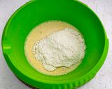 Foto langkah ke 3 dari resep Bolu Kukus Ubi Ungu Vla Keju.