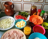 Foto del paso 1 de la receta: Lomo en salsa de naranja y Pedro Jiménez con patatas