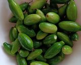 A picture of step 1 of Ivy Gourd and Potato Dry Subji.