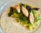Une image de l'étape 3 de Tacos au poulet et aux herbes fraîches.