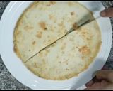 A picture of step 10 of Breakfast quesadilla||Stuffed Tortilla||Tortilla egg and cheese.