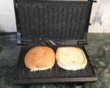 A picture of step 1 of Veg Cheese Burger.