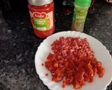 Foto del paso 1 de la receta Macarrones con chorizo y jamón