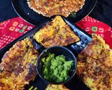 A picture of step 4 of Gujarati Poha Rava Handvo - Instant Poha Sooji Pan Cake.
